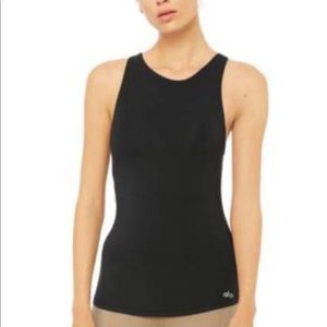 Alo Yoga Join Tank Black Size Small